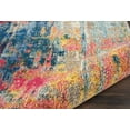 thumbnail image 7 of Nourison Celestial Abstract Blue/Yellow 3'11" x 5'11" Area Rug, (4x6), 7 of 7