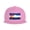 Pink, variant on Snapback Hat Colorado Snow Mountain Adjustable Flat Bill Brim Hat for Men Women Casual Wear Black