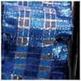 thumbnail image 2 of The Ribbon People Blue and Silver Checkered Abby French Wired Edge Craft Ribbon 1.5" x 27 Yards, 2 of 2