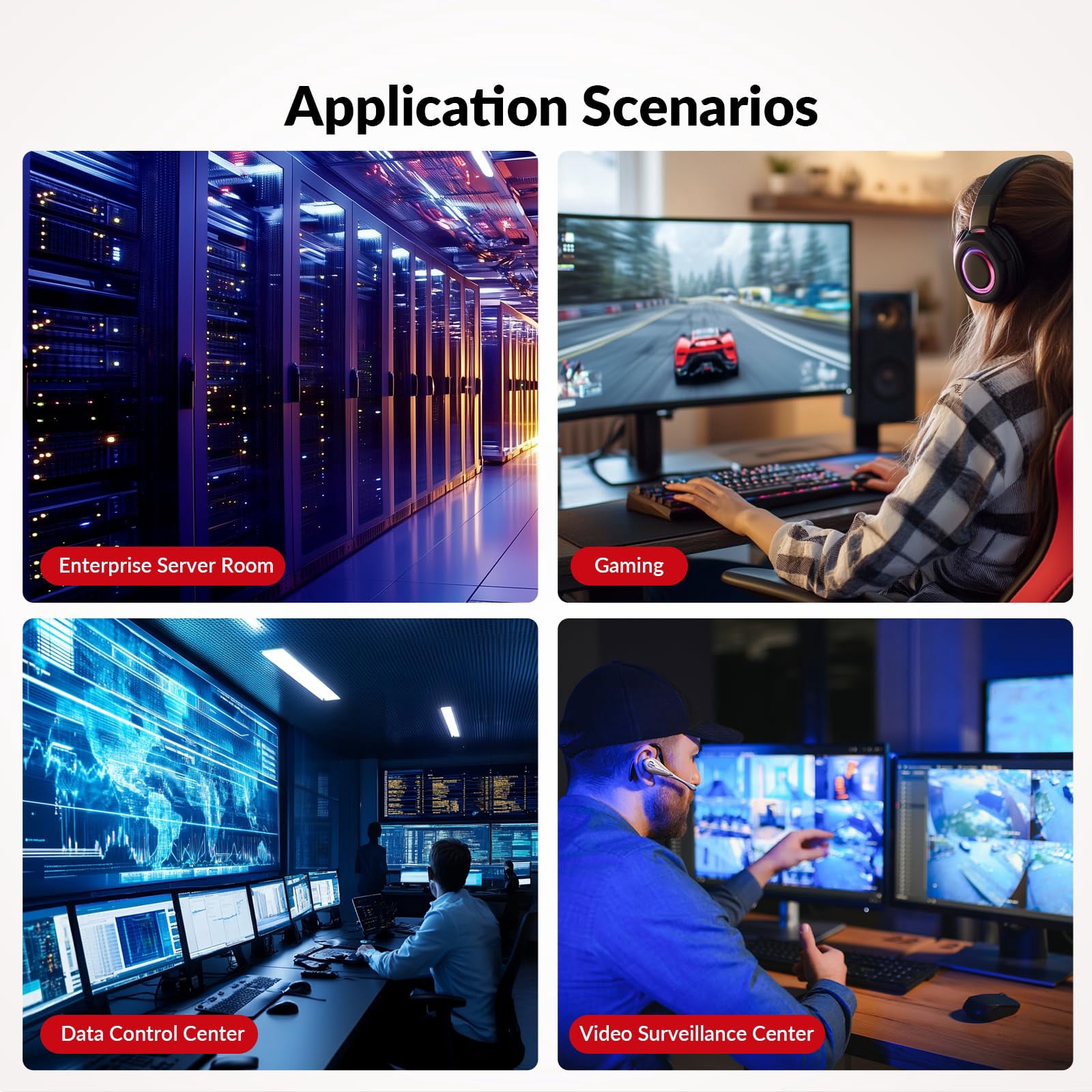 AV Access HDBaseT 3.0 HDMI KVM Extender, Uncompressed 5K@60H 4K@120Hz up to 100m/330ft, 144/165/240Hz Refresh Rate, Zero Latency (4KEX100-KVM-Pro)