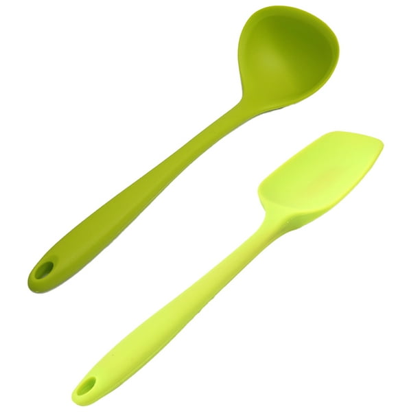 Herramientas para hornear utensilios de cocina todos juntos de silicona con espátula de silicona