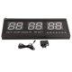 thumbnail image 2 of Reloj De Pared Digital LED Grande Y Moderno Con Fecha Y Temperatura 24 O, 2 of 7