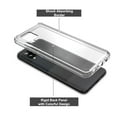 thumbnail image 2 of Shockproof Bumper Phone Case for Samsung Galaxy A42 5G, by OneToughShield ® - Airport Tag / New York, 2 of 3