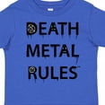 thumbnail image 4 of Inktastic Death Metal Rules White T-Shirt Boys or Girls Toddler T-Shirt, 4 of 5