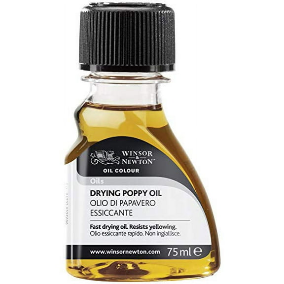 Winsor & Newton Drying Poppy Oil, 75ml