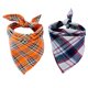 thumbnail image 1 of Pañuelos para perros, bufanda a cuadros naranja para mascotas para niño y niña, tela duradera, pañuelo festivo para perros grandes y extra grandesestilo: estilo 3;, 1 of 5