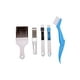 thumbnail image 2 of Kit de cepillo para grietas de peine de listones de 5 piezas para limpiar aire acondicionado refrigeradores, 2 of 8
