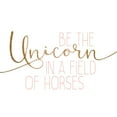 thumbnail image 2 of Kimberly, Allen 26x26 White Modern Wood Framed Museum Art Print Titled - Be the Unicorn 2, 2 of 4