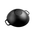 thumbnail image 2 of Wok de hierro esmaltado 14" Victoria Victoria since 1939 36.4CM /Redondo doble asa/Esmaltado, 2 of 5