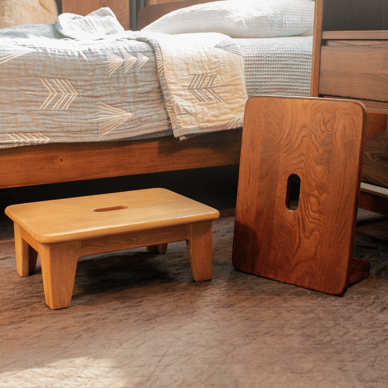Step stool to 2024 get into bed