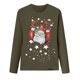 thumbnail image 3 of Puntoco Mujer Navidad top Casual Manga Larga O-cuello Sudadera Pullover Blusa Puntoco Puntoco-4749, 3 of 6