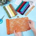 thumbnail image 3 of 12 Colors Stretch Lace Trim 12 Yards Lace Trim Ribbon Floral Embroidered Lace Ribbon for DIY Sewing Crafts Garment Embellishments Burlap Party Table Decorations diy, 3 of 6