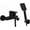 A, variant on bathtub faucet Wall Mounted Bathtub Faucet with Shower Black Bath Dark Bath Shower Brass Cold and Hot Water Bathtub Faucet with Shower-C