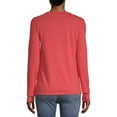 thumbnail image 6 of EV1 from Ellen DeGeneres Holiday Heart Long Sleeve T-Shirt Women's, 6 of 7
