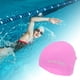 thumbnail image 2 of Gorro de natación impermeable de silicona rosa 1 Pc de Bargains Únicos, 2 of 5