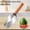 #01 silver【1 x Cutter】, variant on Triangle Watermelon Cutter, Stainless Steel Watermelon Slicer with Wooden Handle, Multifunctional Fruit Slicer Tool for Watermelon, Cantaloupe, Honeydew, Apples, and More by IHHXPRO