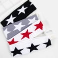 thumbnail image 3 of ZQUUVOU Women's Star Hair Band Hip Hop Dance Non Slip Elastic Bandana Knit Headband Sports Yoga Workout Hair Accessories Gray, 3 of 3