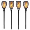 thumbnail image 1 of Lámpara de llama solar impermeable Ip65 Antorcha de jardín Luces de llama solares,, 1 of 4