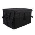 thumbnail image 1 of Car Trunk Organizer Large Capacity Multifunctional Oxford Cloth Foldable Collapsible Trunk Organizer for Sundries Tools SUV Truck, 1 of 7