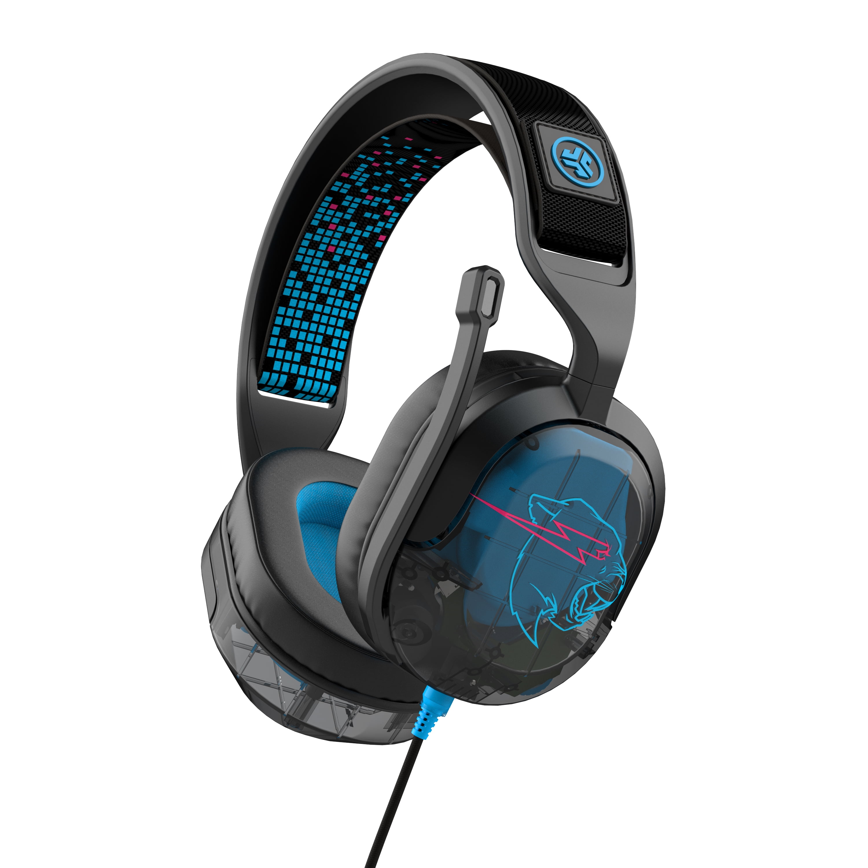 JLab Gaming x MrBeast Nightfall Wired Gaming Headset, PC, Nintendo