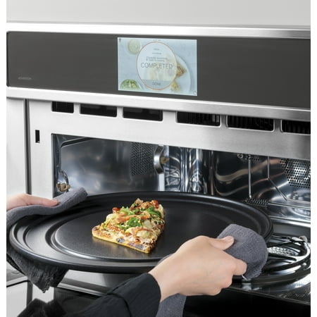 Café - 30" Built-In Single Electric Convection Wall Oven with 240V Advantium Technology - Matte white