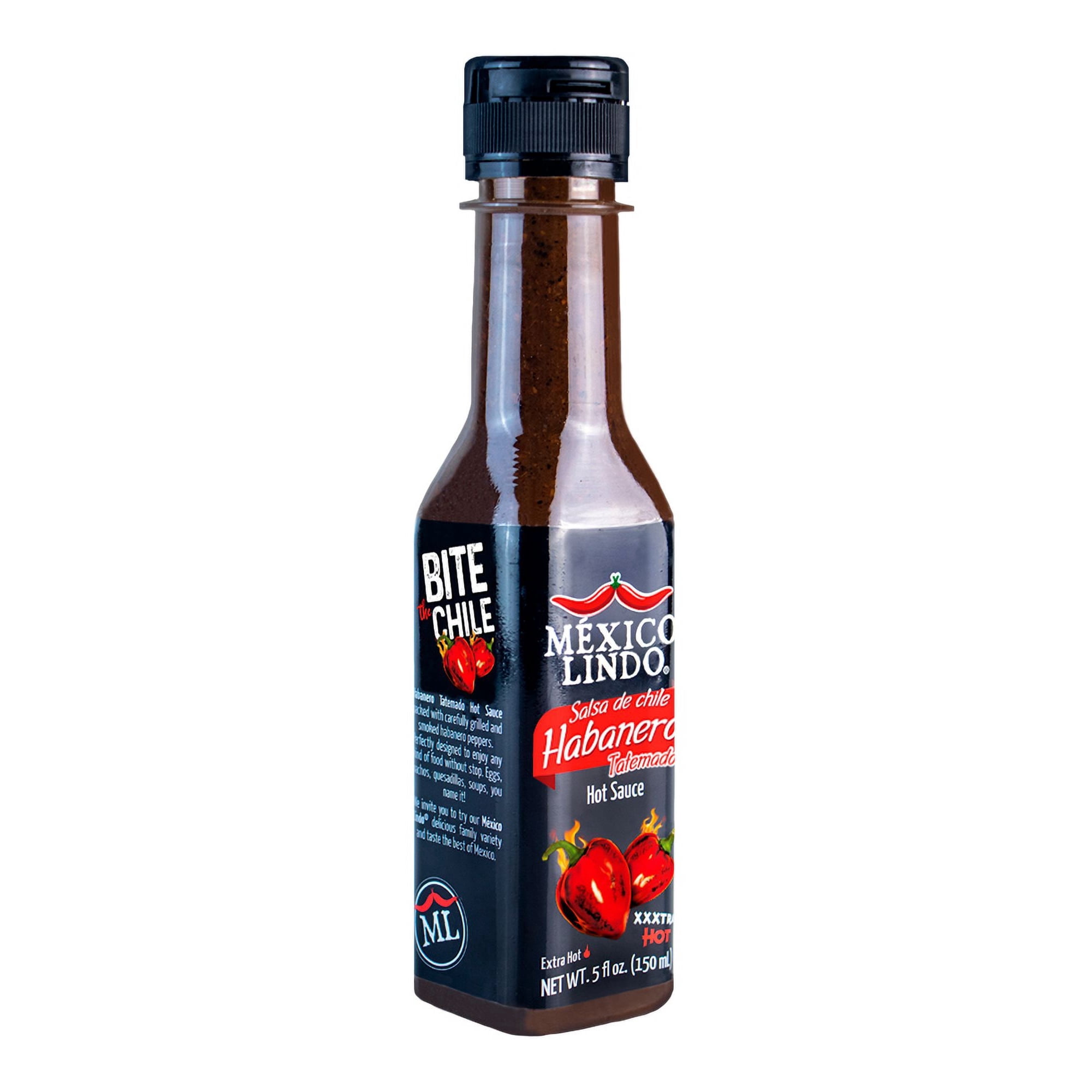 (Pack Of 12) Mexico Lindo Hot Sauce Extra Extra Extra Hot 5 Oz