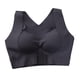 thumbnail image 3 of Cierre Frontal Sin Costuras para Mujer, Sujetador Push Up Reunido, Ropa Interior XL negro Zulema sujetador deportivo sin costuras para mujer, 3 of 8
