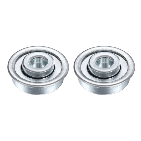 2 Pack Radial Bearings, 1/4" ID, 15/16" OD, 13/32" Thickness, 1-1/8" Step OD