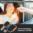 thumbnail image 2 of 1 Set Herramienta de Programación de Llave Control Remoto para Honda Odyssey 2011-2013 N5F-A04TAA 5 Botón 313.8Mhz OBD2, 2 of 7