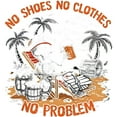 thumbnail image 3 of CafePress - No Shoes No Clothes No Problem - Cotton Baseball Jersey, 3/4 Raglan Sleeve Shirt, 3 of 4