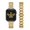 Silver/Gold, variant on Wearlizer Gold Silver Stainless Steel Watch Band Compatible with Apple Watch Bands 38/40/41/42/44/45/46/49mm Women Metal Strap for Iwatch Series 11/10/9/8/7/6/5/4/3/SE/Ultra