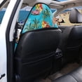 thumbnail image 5 of Binienty Polynesia Plumeria Floral Athletic Towel Car Seat Cover For Post Gym Workout Running Hiking Breathable Machine Washable Car Sweat Towel for SUV Truck Van, 5 of 8