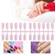 thumbnail image 5 of 240 Uds. Puntas de exhibición de Color de Gel de uñas muestras de práctica plegables de doble cara rosa, 5 of 7