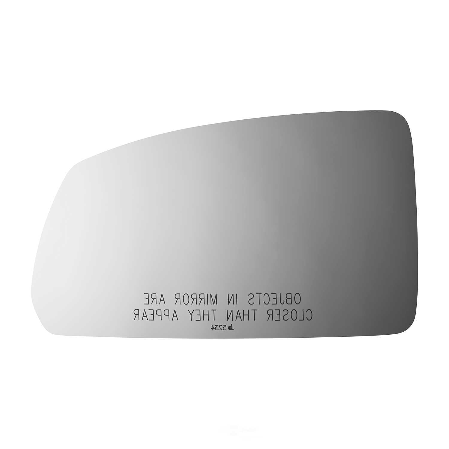 Burco Side View Mirror Replacement Glass - Clear Glass - 5234