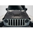 thumbnail image 1 of 2019-2023 Jeep Wrangler JL Gladiator JT Carbon Creations Viper Look Hood - 1 piece, 1 of 6