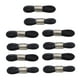 thumbnail image 3 of sweethay 10 piezas, correa para gafas, ganchos para gafas con soporte de conector de bobina de Metal, regalos, accesorios para gafas Cadenas y cordones para anteojos Negro, 3 of 6