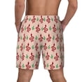 thumbnail image 3 of Kdxio Snake Print Men's Swim Trunks with Compression Liner 7 Inch Inseam Quick Dry Swim Shorts, 3 of 7