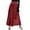 Red, variant on Ediodpoh Women's Skirts Spring and Summer Pleated Long Skirt Large Size High Waist Big Swing Golden Beach Skirt for Women Long Skirts Gold XXL