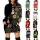 thumbnail image 4 of Vestido sudadera 3D otoño/invierno Sudadera con capucha navideña de moda Sudadera con capucha con bolsillo en la cadera Sudadera con capucha de moda, 4 of 5