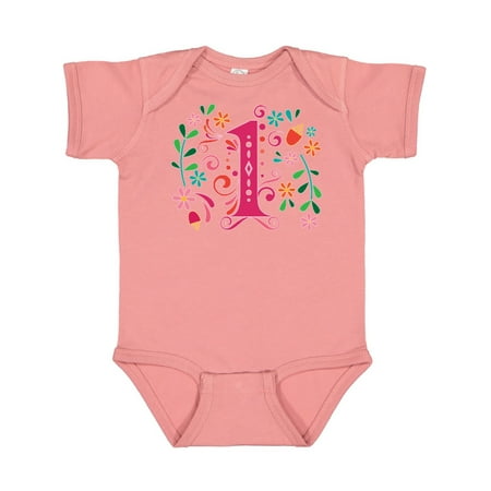 

Inktastic 1st Birthday Party 1 Year Old Girls Gift Baby Girl Bodysuit