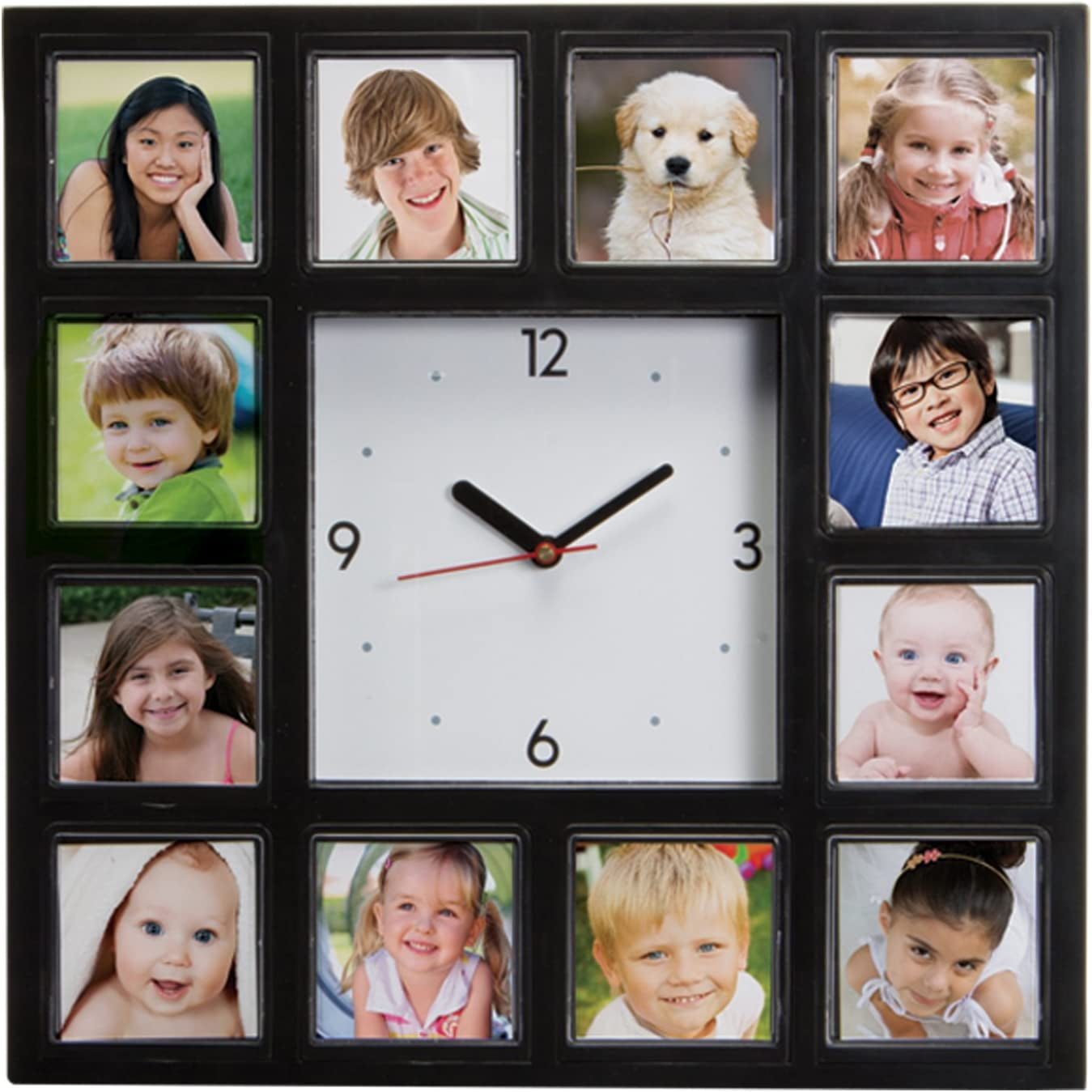 Neil Enterprises Inc. Make Your Own Multi-Photo Wall Clock