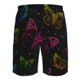 thumbnail image 6 of Naloa Butterfly Men's Beach Shorts, Surfing shorts, Swim trunks, Quick Dry Swim Trunks for Surfing Beach Fun - Large, 6 of 9