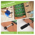 thumbnail image 4 of Foosball Table, 20" Mini Foosball Table with 2 Balls for , Table Top Foosball for Game Room Home Office Dorm, 4 of 7