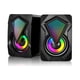 thumbnail image 1 of Bocinas para PC Computadora con Iluminación RGB X2 USB Store Line, 1 of 6