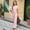 Pink, variant on SGFCWSX Girls Summer Outfits 2 Piece Henley Neck Tops Elastic Waist Straight Leg Pants Casual Daily Clothing Set Pink Size 10