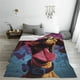 thumbnail image 5 of Balery Cartoon Big-Eyed Dog Manta de Felpa Suave y Acogedora – Cobija de Franela Aterciopelada para Cama, Lavable y Cálida para Sofá, Mascotas, Transpirable-80"x60", 5 of 7