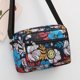 thumbnail image 1 of Bolso de mujer, bolso de madre, bolso de hombro de gran capacidad, bolso de puesto, bolso de mujer de mediana edad y anciana, bolso de mensajero de tela con flores, 1 of 6
