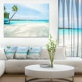 thumbnail image 1 of Tropical Maldives Island - Impression sur Toile Paysage Marin, 1 of 3
