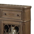 thumbnail image 3 of Benjara Traaditional Style Wooden Server with Two Spacious Drawers, Brown, 3 of 5