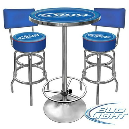 Ultimate Bud Light Gameroom Combo - 2 Bar Stools And Table Ultimate Bud Light Gameroom Combo - 2 Bar Stools And Table - Ultimate Bud Light Gameroom Combo - 2 Bar Stools And Table